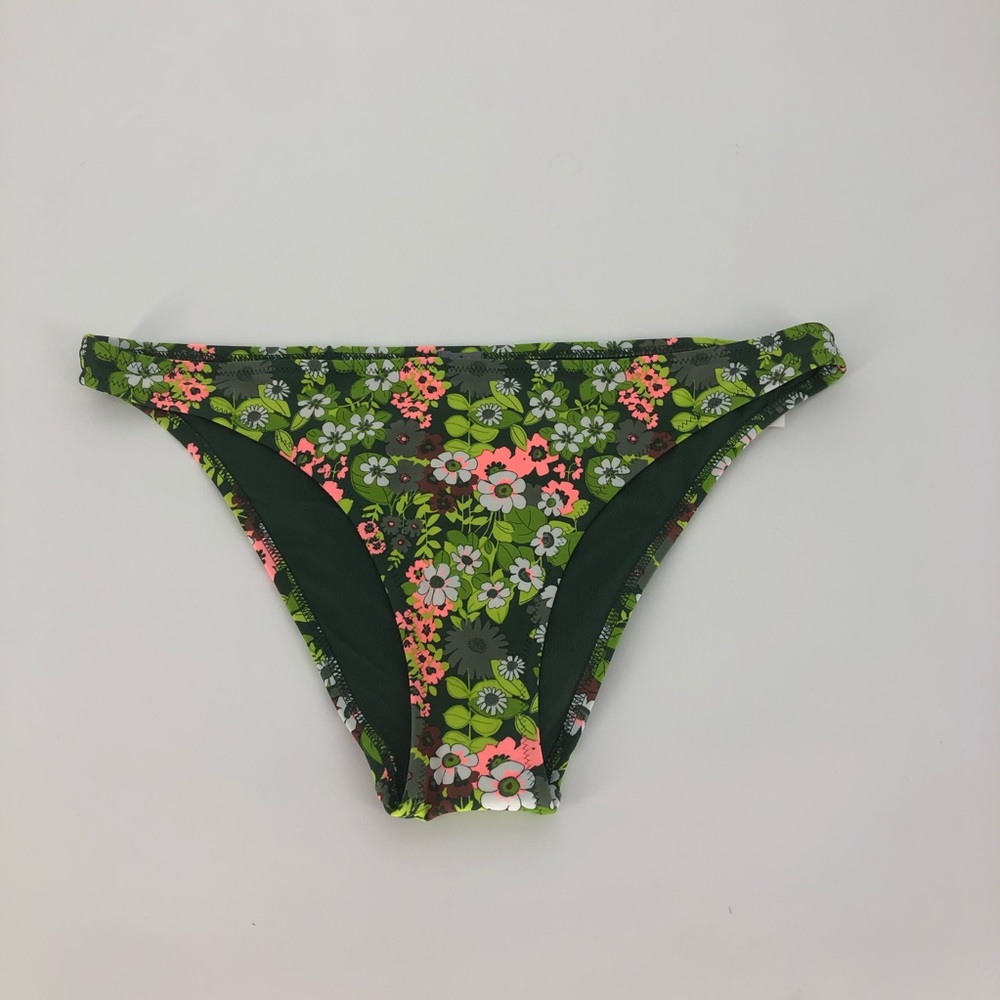 NWOT Aerie Floral‎ Cheeky Bikini Bottom